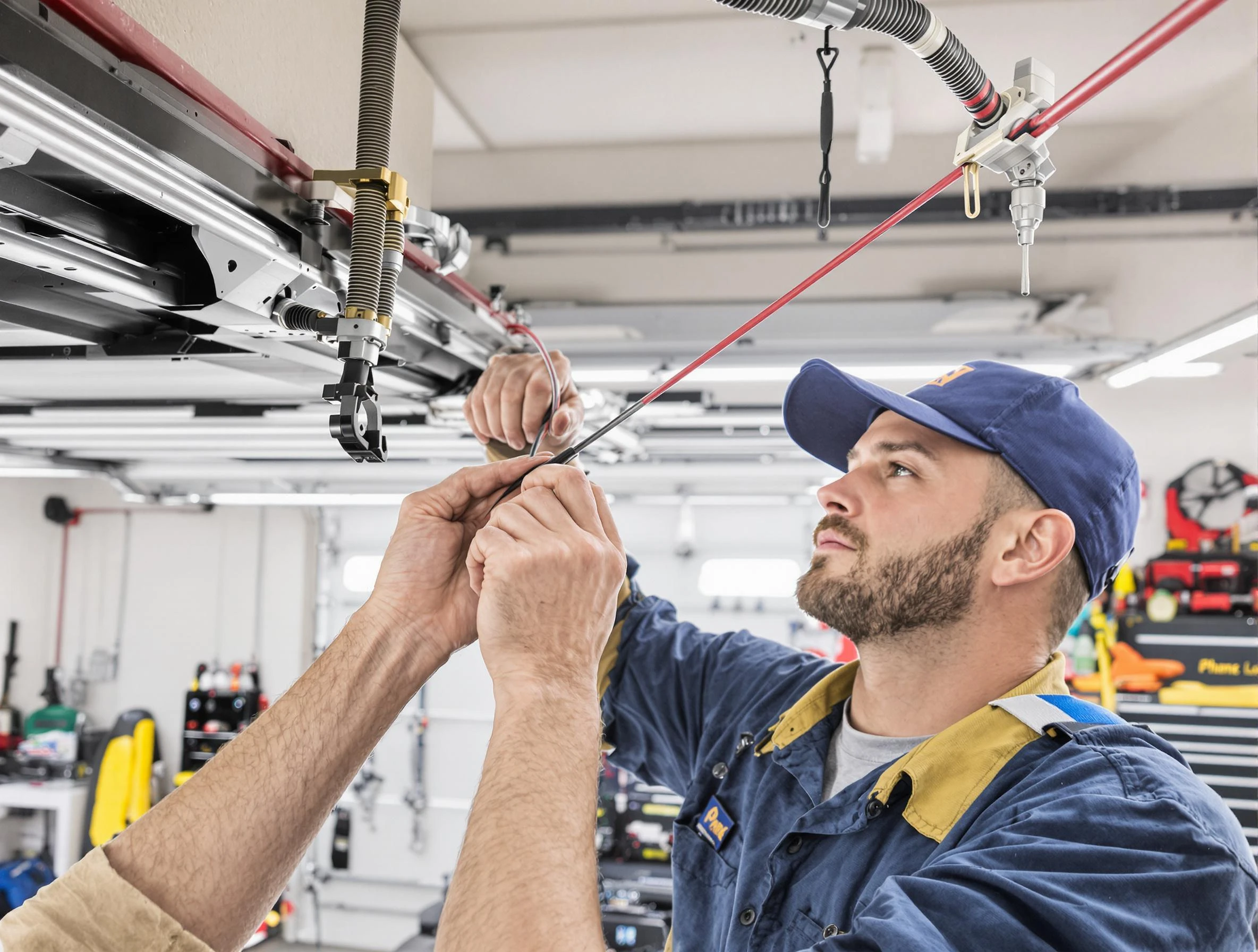 Garage Door Cable Repair in Los Chaves